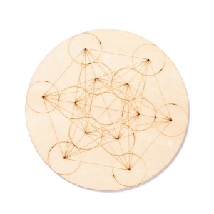Flower of Life Matatron's Crystal Grid (10cm) 10 Pcs Flower of Life Matatron's Crystal Grid (10cm) 10 Pcs